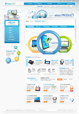 藍(lán)色科技公司網(wǎng)站PSD源文件下載與設(shè)計素材應(yīng)用指南